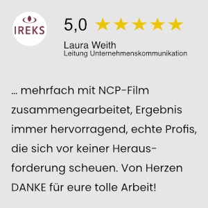 NCP Film, Awards, Werbefilme, Referenzen, Rezensionen